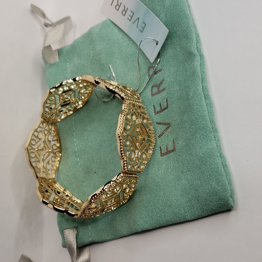 Everri gold filigree bracelet